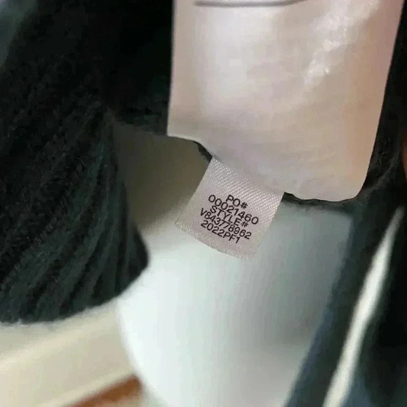 NWT Vince Wool Cashmere Ribbed Tunic Sweater Tide Pool size XS - Picture 9 of 12